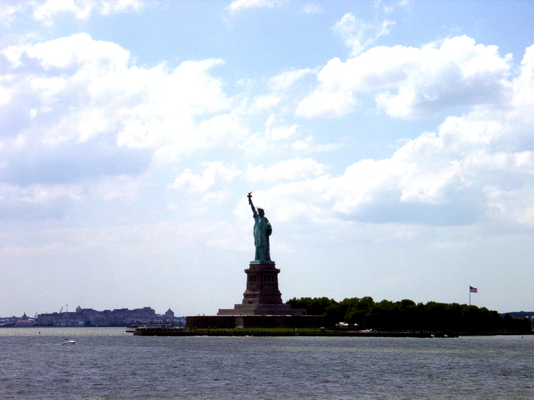 Freiheitsstatue - Blick von Staten Island Ferry